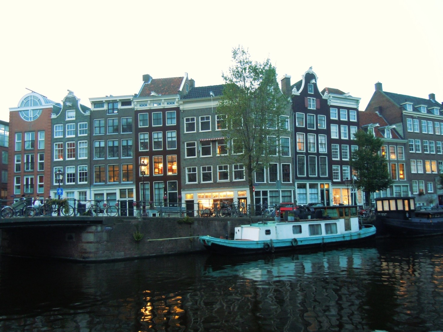 Un canale di Amsterdam